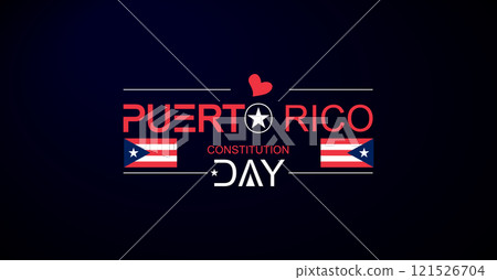 Vibrant Design for Puerto Rico Constitution Day 121526704