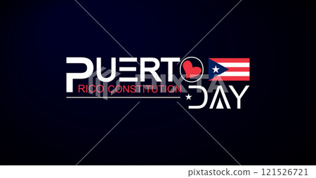 Honoring Puerto Ricos Constitution Day with a Gorgeous Vector Design 121526721
