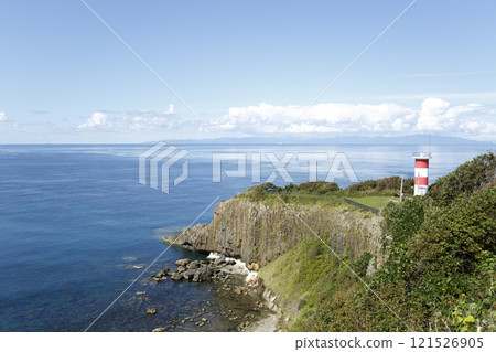 Takanozaki Lighthouse Blue Sky 121526905