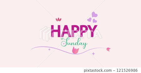 Illustration Happiness The Beauty of Sunday in Art 121526986