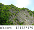 The strange rock formations of Halong Bay, a World Heritage Site in Vietnam 121527179