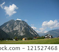 A plateau surrounded by mountains in Salzburg, Austria 121527468