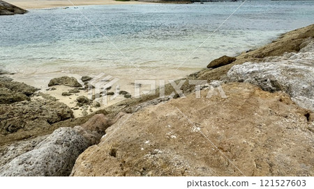 沖繩瀨良垣島海灘 冬天的沖繩 沖繩瀨良垣島海灘 冬天的沖繩 121527603