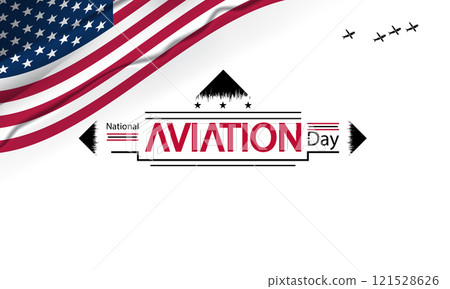 Freedom Marking National Aviation Day with an Airplane Flight Freedom Marking National Aviation Day with an Airplane Flight 121528626
