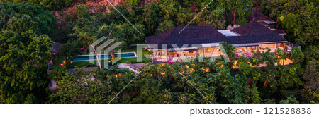 View of Laem Sor villa in South Samui, Thailand View of Laem Sor villa in South Samui, Thailand 121528838