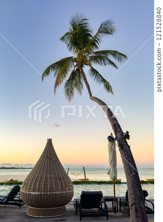 Beach resort in the Maldives, Asia Beach resort in the Maldives, Asia 121528840