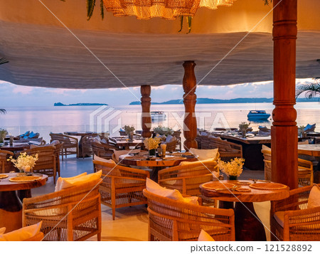 Views of Bo Phut Beach & resort in Koh Samui, Thailand 121528892
