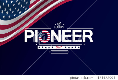 Pioneer Day with this eye-catching Banner Poster Celebrate Pioneer Day with this eye-catching Banner Poster Celebrate 121528991