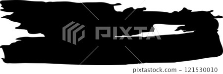 Wide black brush stroke featuring a textured, uneven edge creates a striking banner effect, perfect for infusing designs with a bold and artistic flair Wide black brush stroke featuring a textured, uneven edge creates a striking banner effect, perfect for infusing designs with a bold and artistic flair 121530010