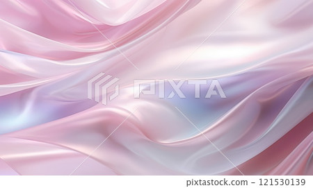 pink silk fabric textile satin abstract background, ai 121530139