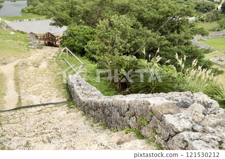 沖繩勝連城遺址石階 Okinawa Travel 沖繩勝連城遺址石階 Okinawa Travel 121530212