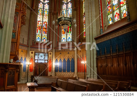 Saint Pierre Cathedral in Geneva, Switzerland 121530884