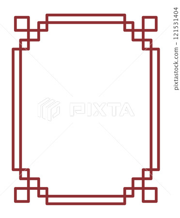 中國新年/春節風格框架 121531404
