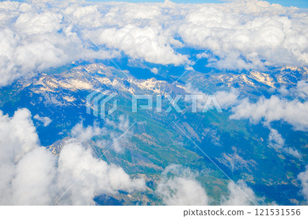 Beautiful aerial view of Geneva, Switzerland Beautiful aerial view of Geneva, Switzerland 121531556