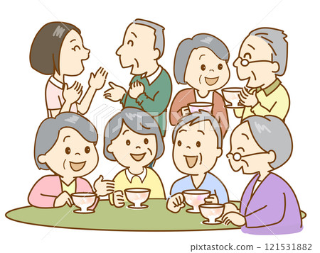 A place for elderly people to socialize and have fun A place for elderly people to socialize and have fun 121531882
