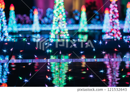 Beautiful illuminations at Tokyo's leisure parks Beautiful illuminations at Tokyo's leisure parks 121532643