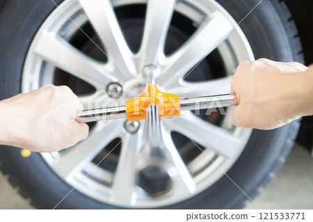 Change to studless tires 121533771