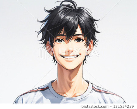 動漫風格雙帥哥 動漫風格雙帥哥 121534259