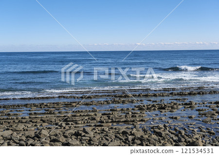 Devil's Washboard as seen from Miyazaki's Iruka Cape 121534531