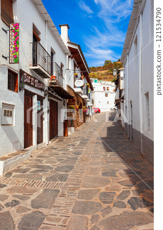 Capileira village in Alpujarras area in Andalusia, Spain Capileira village in Alpujarras area in Andalusia, Spain 121534790