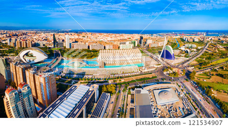 The City of Arts and Sciences in Valencia, Spain 121534907