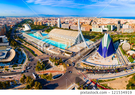 The City of Arts and Sciences in Valencia, Spain 121534919