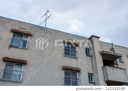 日本岡山縣岡山市古老而美麗的建築 日本岡山縣岡山市古老而美麗的建築 121535188