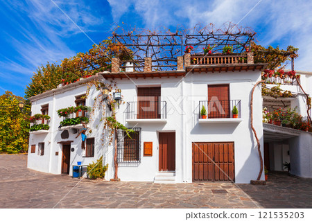 Capileira village in Alpujarras area in Andalusia, Spain Capileira village in Alpujarras area in Andalusia, Spain 121535203