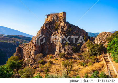 Lanjaron Castle in Alpujarras region in Spain Lanjaron Castle in Alpujarras region in Spain 121535212