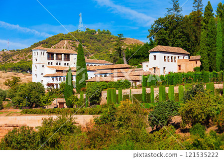 The Generalife Palace in Granada, Spain 121535222