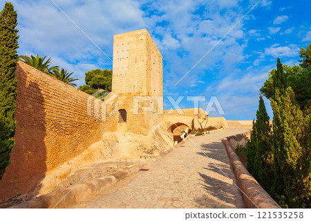 Santa Barbara Castle in Alicante, Spain 121535258