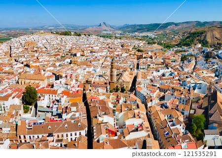 Saint Sebastian Parish Church in Antequera city, Spain 121535291
