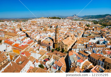 Saint Sebastian Parish Church in Antequera city, Spain Saint Sebastian Parish Church in Antequera city, Spain 121535295