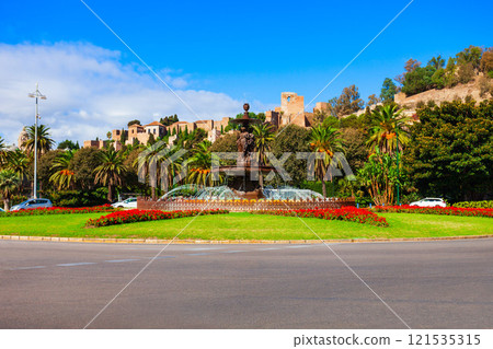 The fountain of the Three Graces, Malaga The fountain of the Three Graces, Malaga 121535315