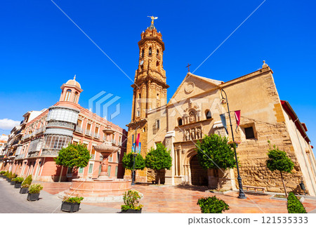 Saint Sebastian Parish Church in Antequera city, Spain 121535333