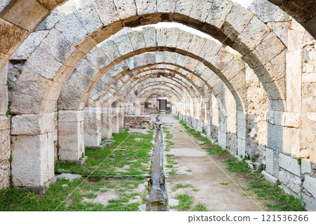The Agora of Smyrna in Izmir city in Turkey 121536266