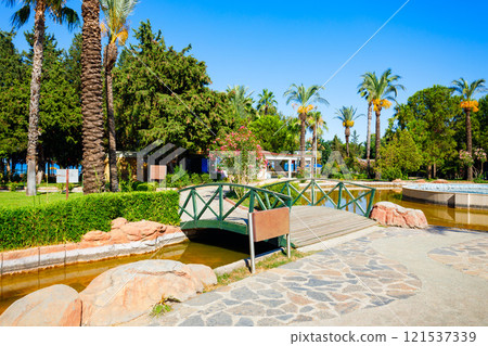 Kugulu public park in Kemer in Turkey 121537339
