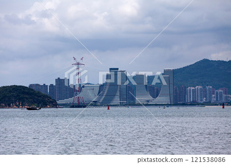 Southeast China International Shipping Center in Xiamen Southeast China International Shipping Center in Xiamen 121538086