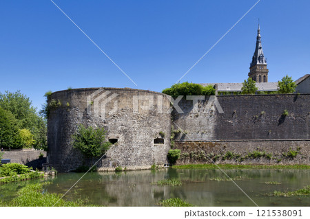 The Milard tower of the ramparts of Charleville-Mezieres 121538091