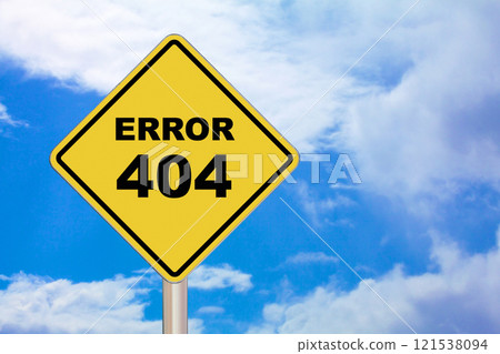 Crossing Sign - Error 404 Crossing Sign - Error 404 121538094