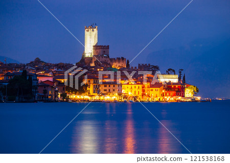 Scaliger Castle in Malcesine, Italy 121538168
