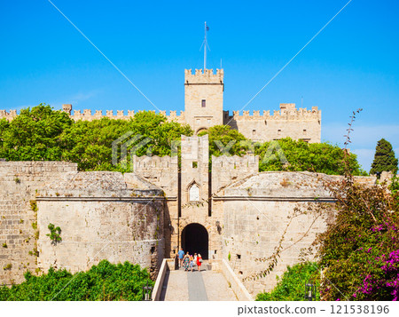Rhodes old town in Greece 121538196