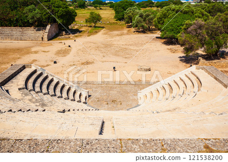 Acropolis Ancient Stadium in Rhodes 121538200