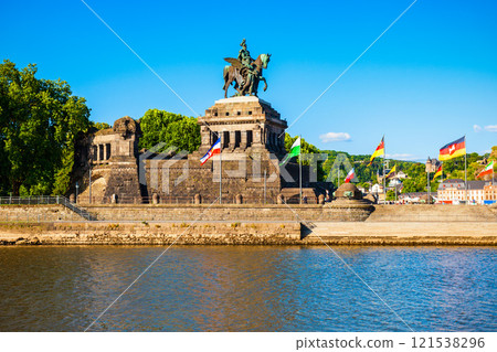 Memorial German Unity in Koblenz Memorial German Unity in Koblenz 121538296