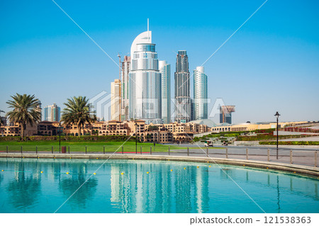 Burj Khalifa tower in Dubai 121538363