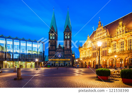 Old town of Bremen, Germany Old town of Bremen, Germany 121538390