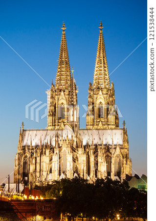The Cologne Cathedral in Germany 121538444