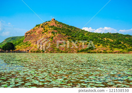 Jet Sagar lake in Bundi, India 121538530