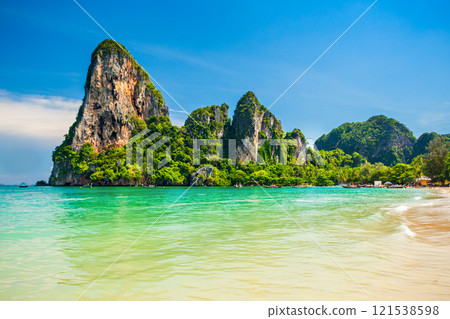 Clear water beach in Thailand Clear water beach in Thailand 121538598