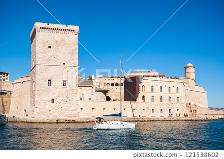 Marseille Fort Saint Jean, France Marseille Fort Saint Jean, France 121538602